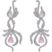 Avant Garde Boucles d'oreilles 'Elenaette' argent