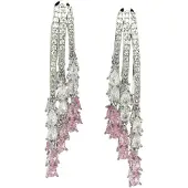 Avant Garde Boucles d'oreilles 'Quintana' argent