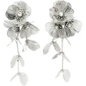 Avant Garde Boucles d'oreilles 'Ilonaa' argent