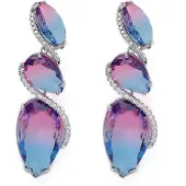 Avant Garde Boucles d'oreilles 'Sofiasa' bleu violet