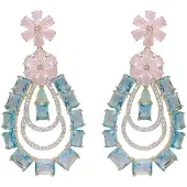 Avant Garde Boucles d'oreilles 'Katarinaina' vert