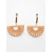 Avant Garde Boucles d'oreilles 'Giuliaina' marron
