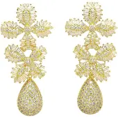 Avant Garde Boucles d'oreilles 'Terezasa' or