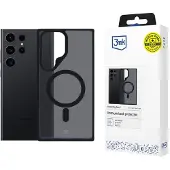 3mk Protection Smoke Samsung S23 Ultra S918 Phone Case Noir