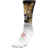 Otso Leopard Socks Blanc,Noir EU 40-43