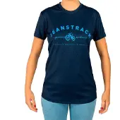 Jeanstrack Whip Short Sleeve T-shirt Bleu M Femme