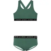 Protest Beau Bikini Vert 128 cm Fille