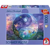 Schmidt 1000 pièces Spiele Puzzle Silvia Christoph Yin & Yang Fantastiche Insektenwelt 58593