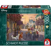 Schmidt Spiele 59690 Thomas Kinkade Disney Les Aristochats Puzzle 1000 pices