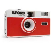 Ilford Appareil photo Sprite 35-II rouge et argent
