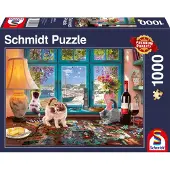 Schmidt Spiele Pu1000T. A la table de puzzle 0 0 STK