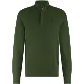 State of Art Pull Half Zip Structure Foncé Vert Vert foncé taille L