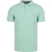 Superdry Polo Piqué Mélange Clair Vert taille XL