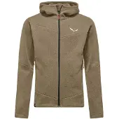 Salewa Puez Rocca Polarlite Hoodie Fleece Beige M Homme