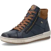 Remonte Bottes à lacets pour femmes, bleu Loisirs, taille de chaussure:37 EU