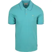 Scotch & soda Melange Polo Turquoise
