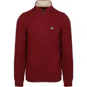 New zealand auckland NZA Halfzip Samuel Rouge cerise