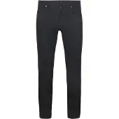 Pierre Cardin Pantalon Lyon Tapered Impression Marine Bleu Bleu foncé taille W 33 - L 30- 42 FR
