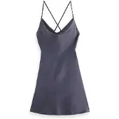 Scotch & Soda Cowl Sleeveless Short Dress Violet 36 Femme