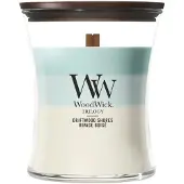 Woodwick Driftwood Shores Trilogy medium Jar