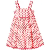Zippy 3107164401 Sleeveless Dress Rouge 24 Months-3 Years Fille