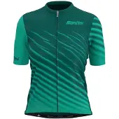 Santini Astro Short Sleeve Jersey Vert XL Femme