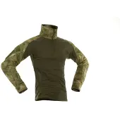 Invadergear Combat Long Sleeve T-shirt Vert L