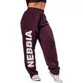 Nebbia Loose-fit Baggy Boyfriend Style 432 Tracksuit Pants Violet XS Femme