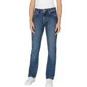 Pepe Jeans Mary Straight Jeans Bleu 27 / 28 Femme
