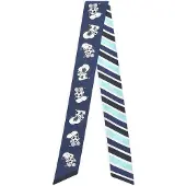 Codello Foulard bleu marine / azur / noir / blanc