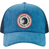 Protest Slogan Trucker Cap Bleu 59 cm