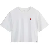 Mela London T-shirt 'Joshna' rouge / blanc
