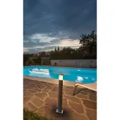 SLV lampadaire Trust 60 de haute qualité en acier inoxydable 316 LED 3000K