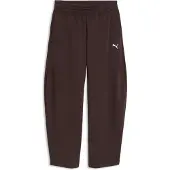Puma Essential Relaxed Barrel Leg Sweat Pants Marron S Femme