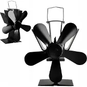 Kaminer Ventilateur de cheminée à 5 pales