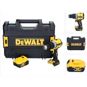 DeWalt DCD 805 NT Perceuse-visseuse à percussion sans fil 18 V 90 Nm Brushless + 1x batterie 5,0 Ah + TSTAK - sans chargeur