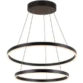 SLV One LED Lampe suspendue Double Dali Up&Down noir