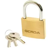 Gerda SPARTA KD-WA-106 S 60 Cadenas en laiton