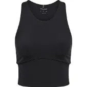 Hummel Pulse Medium Impact Sports Bra Noir L Femme