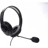 Tellur Casque filaire Basic PCH2, microphone, contrôle filaire, USB, noir