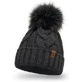 Vivisence Bonnet '7014' gris foncé
