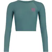 Protest Marle Long Sleeve Rash Guard Vert L Femme