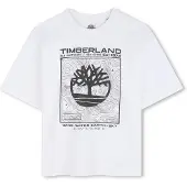 Timberland T60794 Short Sleeve T-shirt Blanc 4 Years Garçon