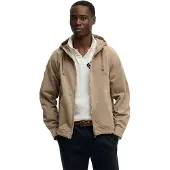 Superdry Washed Twill Jacket Beige 3XL Homme