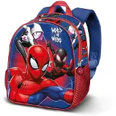 KARACTERMANIA Spiderman Basic Word 14l 38x30x12 Cm Backpack Bleu