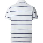 Hackett pour homme. HM5600117 Polo à rayures HS blanc (M), Sport, Coton, Manche courte