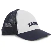 Zadig & Voltaire X60620 Junior Cap Blanc,Bleu 58 cm Enfants