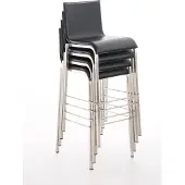 CLP Tabouret de bar Avola cuir plat E78
