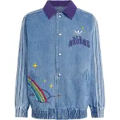 Adidas Originals Veste mi-saison 'CARE BEARS LOOSE COLLEGE' bleu denim / violet foncé / rouge / blanc