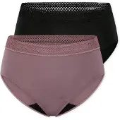 Schiesser Slip ' Care ' violet / noir